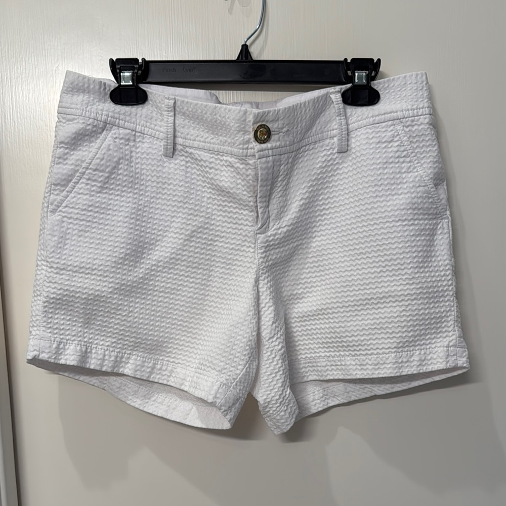 White Lily Pulitzer Textured Women's Shorts